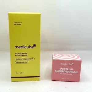 MEDICUBE Age-R Glutathione Glow Serum 30g & PDRN Sleeping Lip Mask ~ Exp. 2028 ~